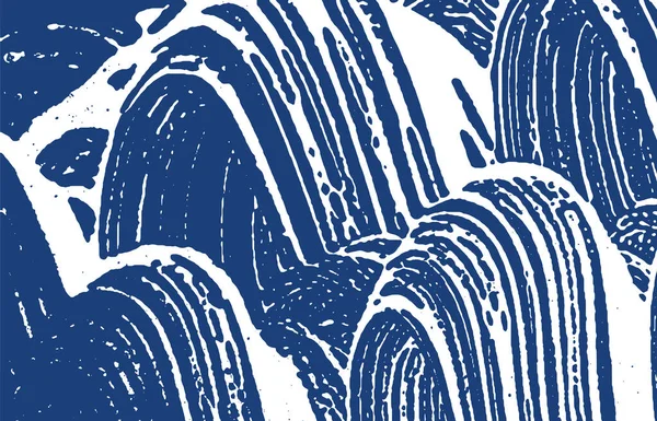 Grunge dokusu. Üzüntü çivit pürüzü. Ne hoş bir geçmiş. Gürültü iğrenç grunge dokusu. Parlak sanatsal yüzey. Vektör illüstrasyonu.