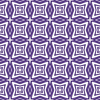 Medallion seamless pattern. Purple symmetrical kaleidoscope background. Textile ready great print, swimwear fabric, wallpaper, wrapping. Watercolor medallion seamless tile.