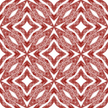 Arabesk el çizimi desen. Şarap kırmızısı simetrik kaleydoskop arka planı. Oriental arabesk el çizimi tasarımı. Tekstil hazır harika baskı, mayo kumaş, duvar kağıdı, ambalaj..