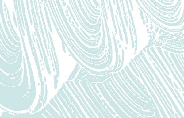 Grunge dokusu. Üzücü mavi iz. Nefes kesici bir geçmiş. Gürültü iğrenç grunge dokusu. Tuhaf sanatsal bir yüzey. Vektör illüstrasyonu.