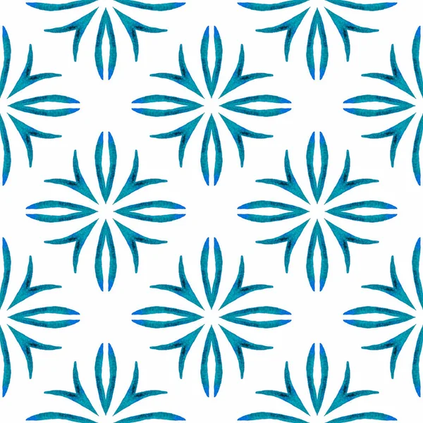 Textile Ready Outstanding Print Swimwear Fabric Wallpaper Wrapping Blue Pretty — Zdjęcie stockowe