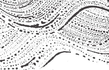 Grunge dokusu. Kederli siyah gri iz. Eğlenceli bir geçmiş. Gürültü iğrenç grunge dokusu. Muhteşem sanatsal yüzey. Vektör illüstrasyonu.