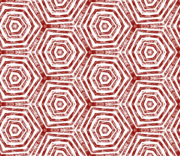 Arabesk el çizimi desen. Şarap kırmızısı simetrik kaleydoskop arka planı. Tekstil hazır büyüleyici baskı, mayo kumaş, duvar kağıdı, ambalaj. Doğulu arabesk el çizimi tasarımı.