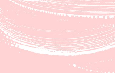 Grunge texture. Distress pink rough trace. Flawless background. Noise dirty grunge texture. Comely artistic surface. Vector illustration.