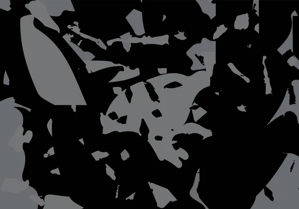 Terrazzo Modern Soyut Şablon Klasik Talyan Döşemesinin Siyah Bej Dokusu — Stok Vektör