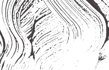 Grunge dokusu. Kederli siyah gri iz. Cazip bir geçmiş. Gürültü iğrenç grunge dokusu. Nadir sanatsal yüzey. Vektör illüstrasyonu.