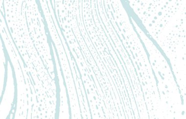 Grunge dokusu. Üzücü mavi iz. Etkileyici bir geçmiş. Gürültü iğrenç grunge dokusu. Muhteşem sanatsal bir yüzey. Vektör illüstrasyonu.