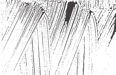 Grunge dokusu. Kederli siyah gri iz. Cazip bir geçmiş. Gürültü iğrenç grunge dokusu. Modern sanatsal yüzey. Vektör illüstrasyonu.