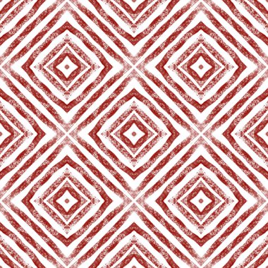 Egzotik, pürüzsüz desen. Şarap kırmızısı simetrik kaleydoskop arka planı. Tekstil hazır ilahi baskı, mayo kumaş, duvar kağıdı, ambalaj. Yaz mayosu, egzotik, pürüzsüz tasarım..