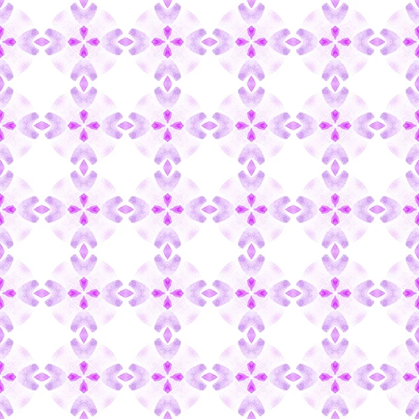 Современная Экологически Чистая Граница Фиолетовый Цвет Шикарный Летний Дизайн Текстиль — стоковое фото