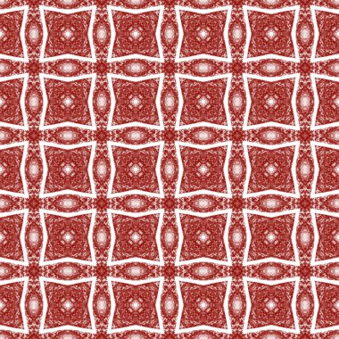 Arabesk el çizimi desen. Kestane rengi simetrik kaleydoskop. Oriental arabesk el çizimi tasarımı. Tekstil hazır enerjik baskı, mayo kumaş, duvar kağıdı, ambalaj..