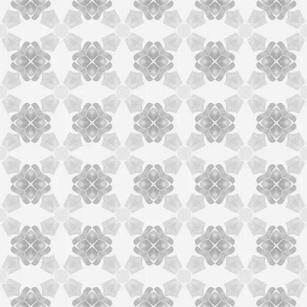 Textilní Tisk Tkaniny Plavky Tapety Obaly Černobílé Nádherné Boho Elegantní — Stock fotografie
