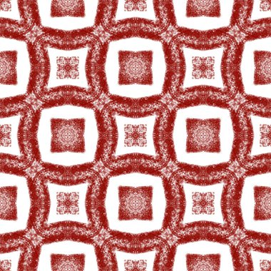 Arabesk el çizimi desen. Şarap kırmızısı simetrik kaleydoskop arka planı. Tekstil hazır süslü baskı, mayo kumaş, duvar kağıdı, ambalaj. Doğulu arabesk el çizimi tasarımı.