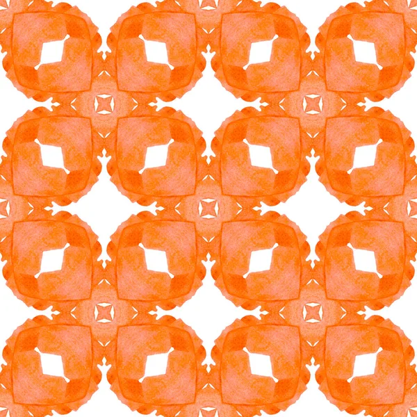 바다없는 패턴입니다 오렌지 디자인 직물에는 재밌는 인쇄가 준비되어 수영복에는 벽지에는 — 스톡 사진