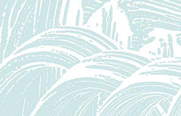 Grunge dokusu. Üzücü mavi iz. İyi bir geçmişi var. Gürültü iğrenç grunge dokusu. Alışılmadık sanatsal bir yüzey. Vektör illüstrasyonu.