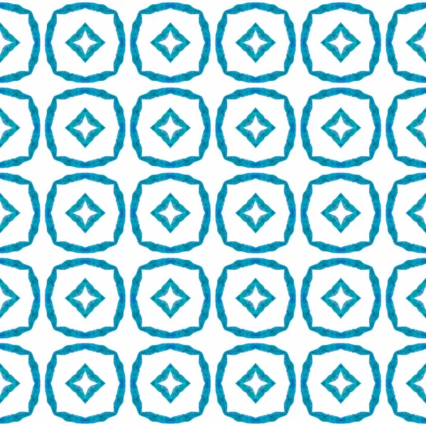 Tekstylia Gotowe Oszałamiający Nadruk Tkaniny Kąpielowe Tapety Opakowanie Niebieski Imponujący — Zdjęcie stockowe