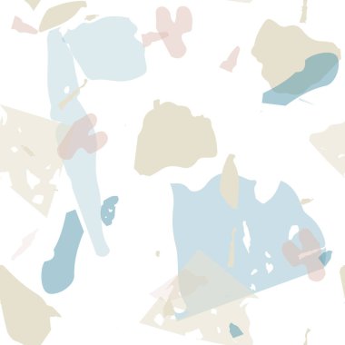 Terrazzo kusursuz desen. Mavi klasik döşeme dokusu. Doğal taşlardan, granitten, kuvarstan, mermerden, betondan yapılmış arka plan. Terrazzo pürüzsüz desenli serin renklerde. 