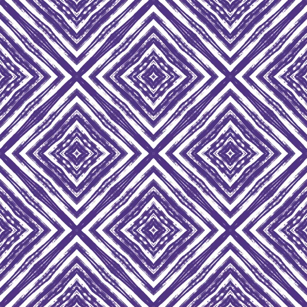 Arabesque hand drawn pattern. Purple symmetrical kaleidoscope background. Textile ready beautiful print, swimwear fabric, wallpaper, wrapping. Oriental arabesque hand drawn design.