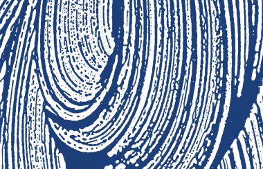 Grunge dokusu. Üzüntü çivit pürüzü. Seçkin bir geçmişi var. Gürültü iğrenç grunge dokusu. Sanatsal bir yüzey. Vektör illüstrasyonu.