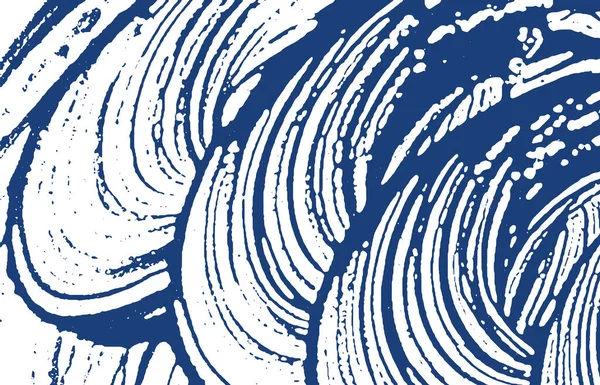 Grunge dokusu. Üzüntü çivit pürüzü. Ne hoş bir geçmiş. Gürültü iğrenç grunge dokusu. Parlak sanatsal yüzey. Vektör illüstrasyonu.