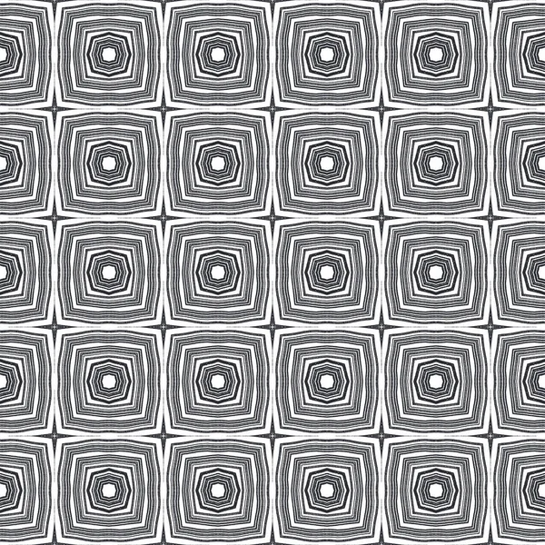 Strukturierte Streifenmuster Schwarzer Symmetrischer Kaleidoskop Hintergrund Textilfertiger Idealer Druck Bademodenstoff — Stockfoto