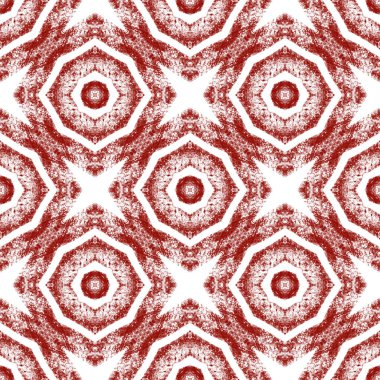 Arabesk el çizimi desen. Şarap kırmızısı simetrik kaleydoskop arka planı. Oriental arabesk el çizimi tasarımı. Tekstil hazır büyüleyici baskı, mayo kumaş, duvar kağıdı, ambalaj..