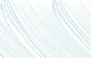 Grunge dokusu. Üzücü mavi iz. Büyüleyici bir geçmiş. Gürültü iğrenç grunge dokusu. Büyüleyici sanatsal yüzey. Vektör illüstrasyonu.