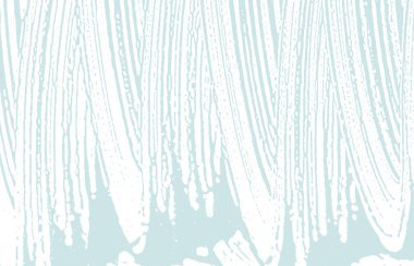 Grunge dokusu. Üzücü mavi iz. Tuhaf bir geçmiş. Gürültü iğrenç grunge dokusu. Tuhaf sanatsal bir yüzey. Vektör illüstrasyonu.