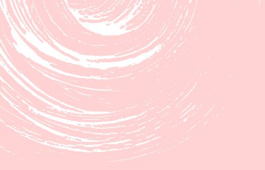 Grunge dokusu. Üzücü pembe iz. Göz kamaştırıcı bir geçmiş. Gürültü iğrenç grunge dokusu. Güzel sanatsal bir yüzey. Vektör illüstrasyonu.