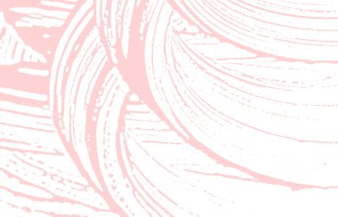 Grunge dokusu. Üzücü pembe iz. Güzel bir geçmiş. Gürültü iğrenç grunge dokusu. Canlı sanatsal bir yüzey. Vektör illüstrasyonu.