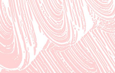 Grunge dokusu. Üzücü pembe iz. Şık bir geçmiş. Gürültü iğrenç grunge dokusu. Müthiş sanatsal bir yüzey. Vektör illüstrasyonu.