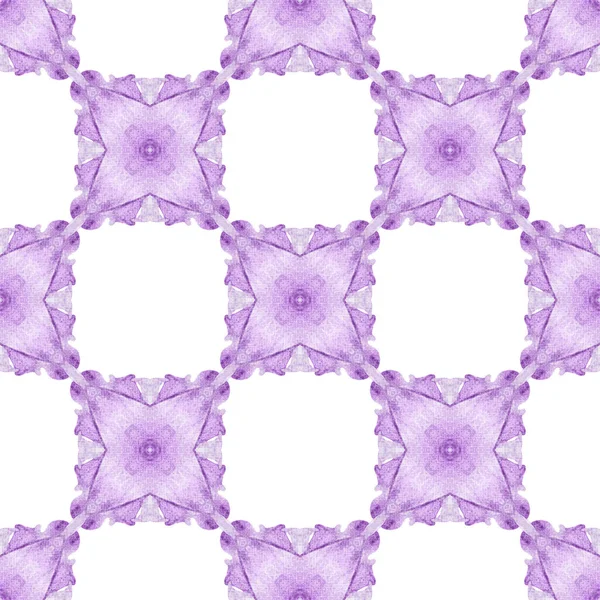 Repeating striped hand drawn border. Purple astonishing boho chic summer design. Textile ready beautiful print, swimwear fabric, wallpaper, wrapping. Striped hand drawn design.