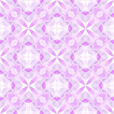 Tropical seamless pattern. Purple positive boho chic summer design. Textile ready fantastic print, swimwear fabric, wallpaper, wrapping. Hand drawn tropical seamless border.