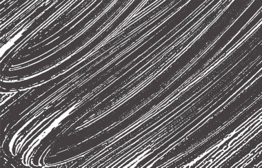Grunge texture. Distress black grey rough trace. Authentic background. Noise dirty grunge texture. Exotic artistic surface. Vector illustration.