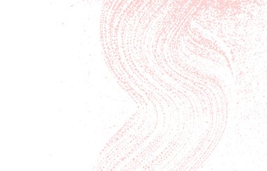 Grunge texture. Distress pink rough trace. Fascinating background. Noise dirty grunge texture. Wondrous artistic surface. Vector illustration.