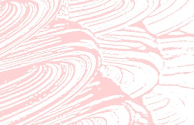 Grunge texture. Distress pink rough trace. Fabulous background. Noise dirty grunge texture. Lively artistic surface. Vector illustration.