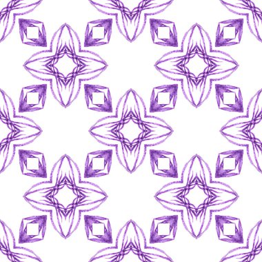 Striped hand drawn design. Purple interesting boho chic summer design. Repeating striped hand drawn border. Textile ready excellent print, swimwear fabric, wallpaper, wrapping.