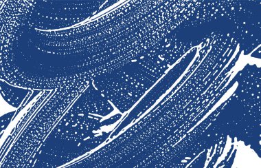 Grunge dokusu. Üzüntü çivit pürüzü. Enerjik arka plan. Gürültü iğrenç grunge dokusu. Olağanüstü sanatsal bir yüzey. Vektör illüstrasyonu.