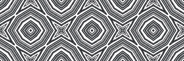 Geometric seamless pattern. Black symmetrical kaleidoscope background. Hand drawn geometric seamless design. resplendent decorative design element for background.
