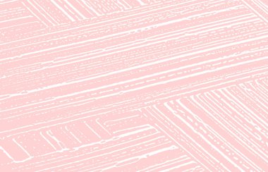 Grunge dokusu. Üzücü pembe iz. Büyük arka plan. Gürültü iğrenç grunge dokusu. Hoş sanatsal bir yüzey. Vektör illüstrasyonu.