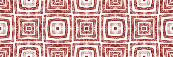 stock image Arabesque hand drawn seamless border. Wine red symmetrical kaleidoscope background. incredible decorative design element for background. Oriental arabesque hand drawn design.