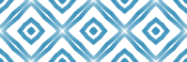 Taśma Teksturowana Bez Szwu Niebieski Symetryczne Tło Kalejdoskopu Modny Wzór — Zdjęcie stockowe