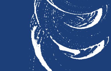 Grunge dokusu. Üzüntü çivit pürüzü. Ekstra arka plan. Gürültü iğrenç grunge dokusu. Fantastik sanatsal yüzey. Vektör illüstrasyonu.