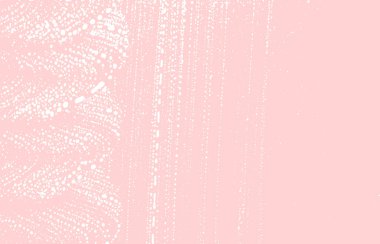 Grunge dokusu. Üzücü pembe iz. Harika bir geçmişi var. Gürültü iğrenç grunge dokusu. Güzel sanatsal görünüş. Vektör illüstrasyonu.