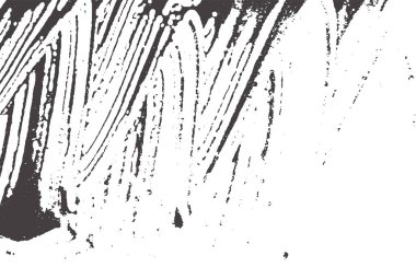 Grunge dokusu. Kederli siyah gri iz. Takdire şayan bir geçmiş. Gürültü iğrenç grunge dokusu. Güzel sanatsal yüzey. Vektör illüstrasyonu.