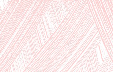 Grunge dokusu. Üzücü pembe iz. İyi bir geçmiş. Gürültü iğrenç grunge dokusu. Gösterişli sanatsal bir yüzey. Vektör illüstrasyonu.