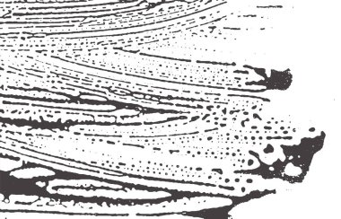 Grunge dokusu. Kederli siyah gri iz. Takdire şayan bir geçmiş. Gürültü iğrenç grunge dokusu. Şaşırtıcı sanatsal yüzey. Vektör illüstrasyonu.