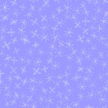 El yapımı kar taneleri, Noel 'de kusursuz desen. Tebeşirle kar tanelerinin üzerinde uçan kar taneleri. Harika tebeşirle çizilmiş kar örtüsü. Temiz tatil sezonu dekorasyonu.