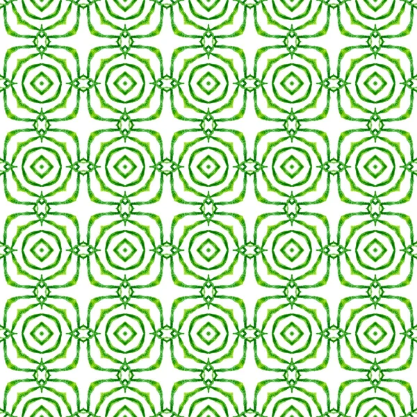 Textile Ready Fine Print Swimwear Fabric Wallpaper Wrapping Verde Impecável — Fotografia de Stock
