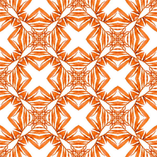 Textile Ready Extra Print Swimwear Fabric Wallpaper Wrapping Orange Worthy — Stock Photo, Image